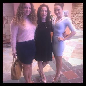 Periwinkle bandage dress